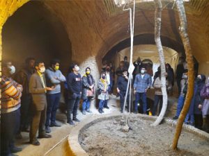 Visiting Yazd province ecotourism restoration workshop